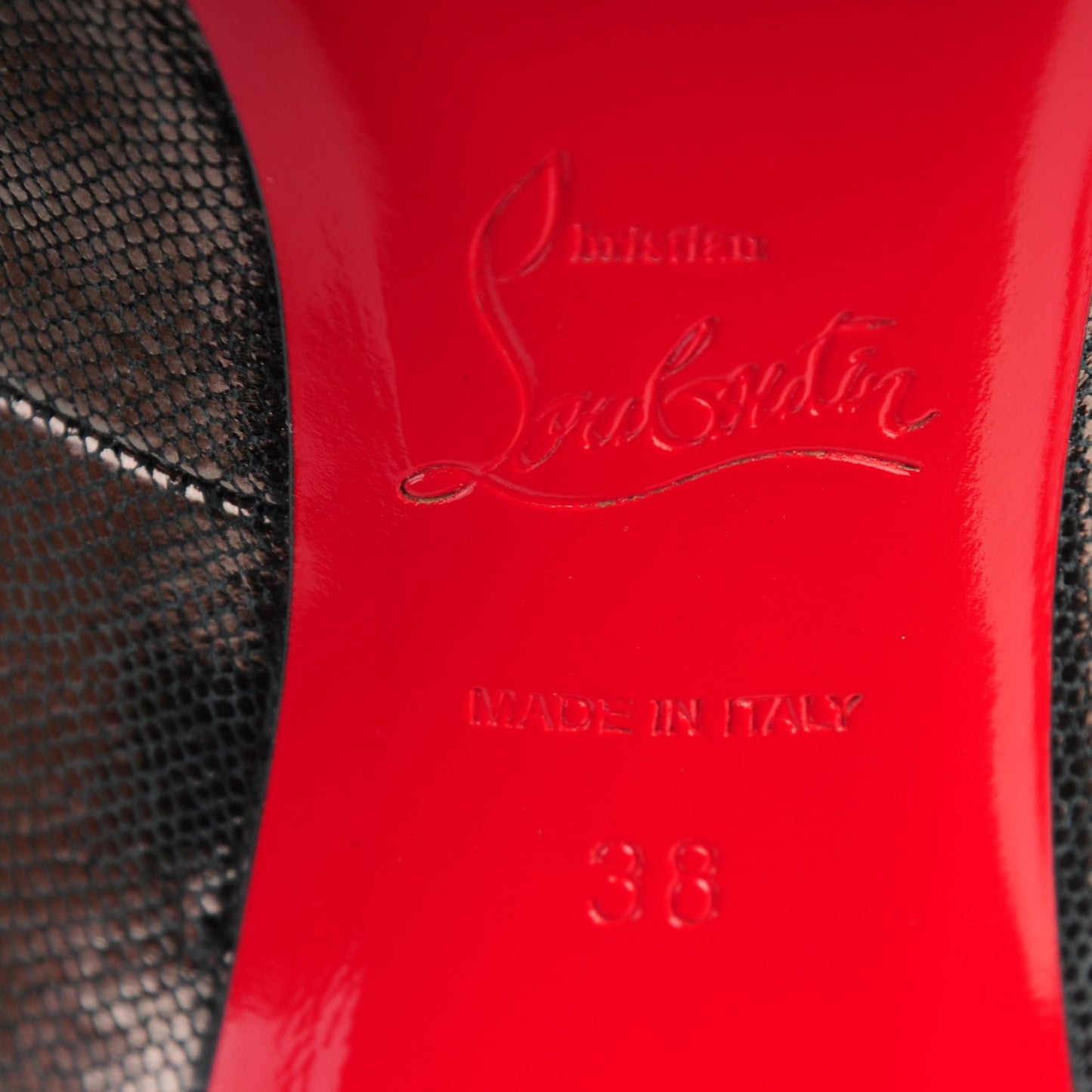 Facette Laminato Pigalle 85 Pumps 38 Anthracite