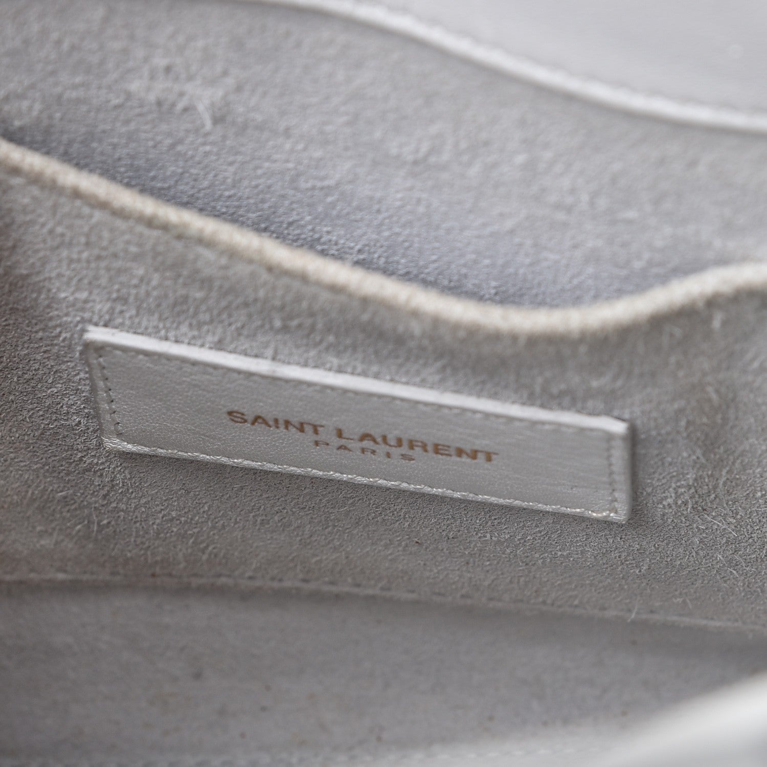 Saint Laurent Calfskin Nano Sac de Jour Dove White 6 of 17