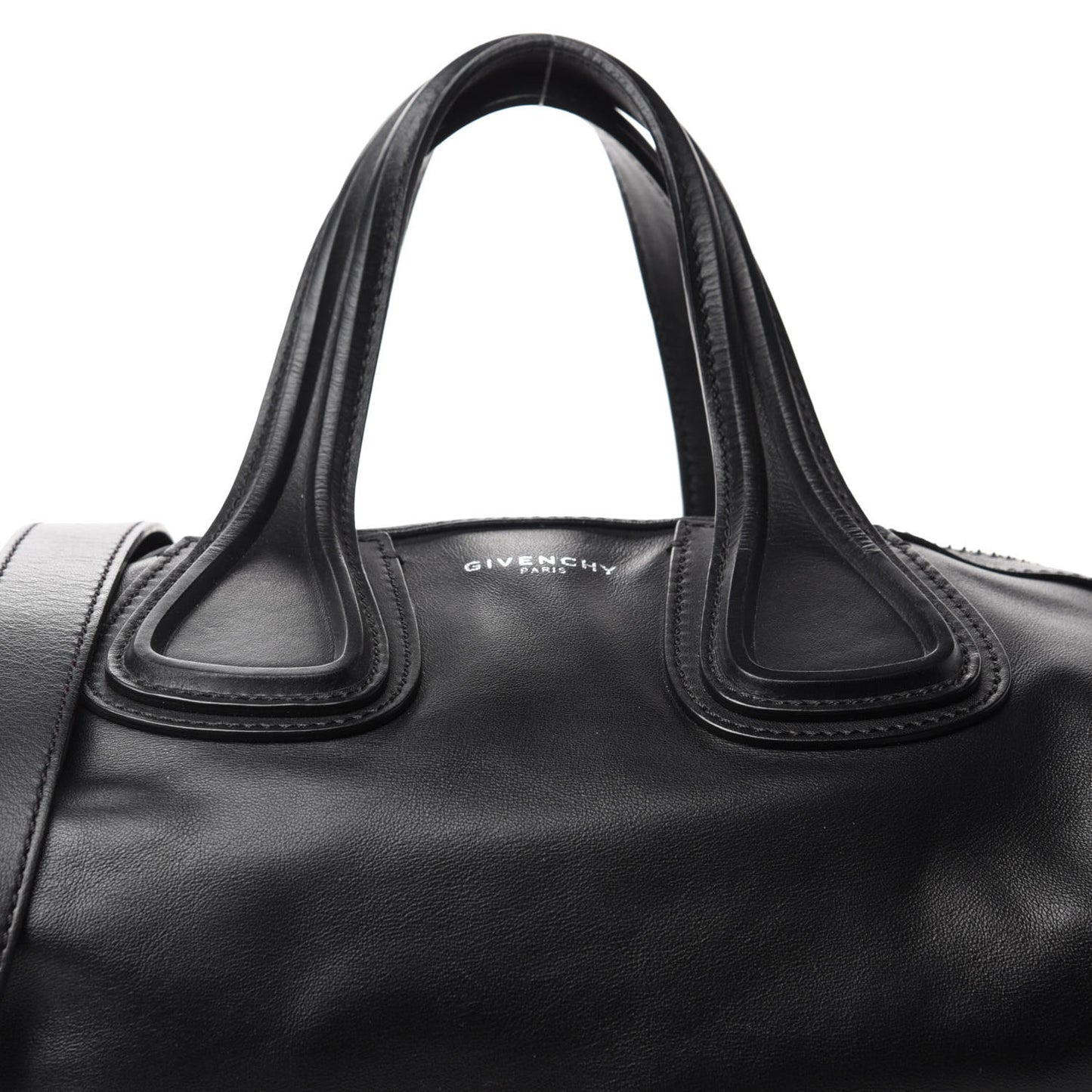 Calfskin Medium Biker Nightingale Black