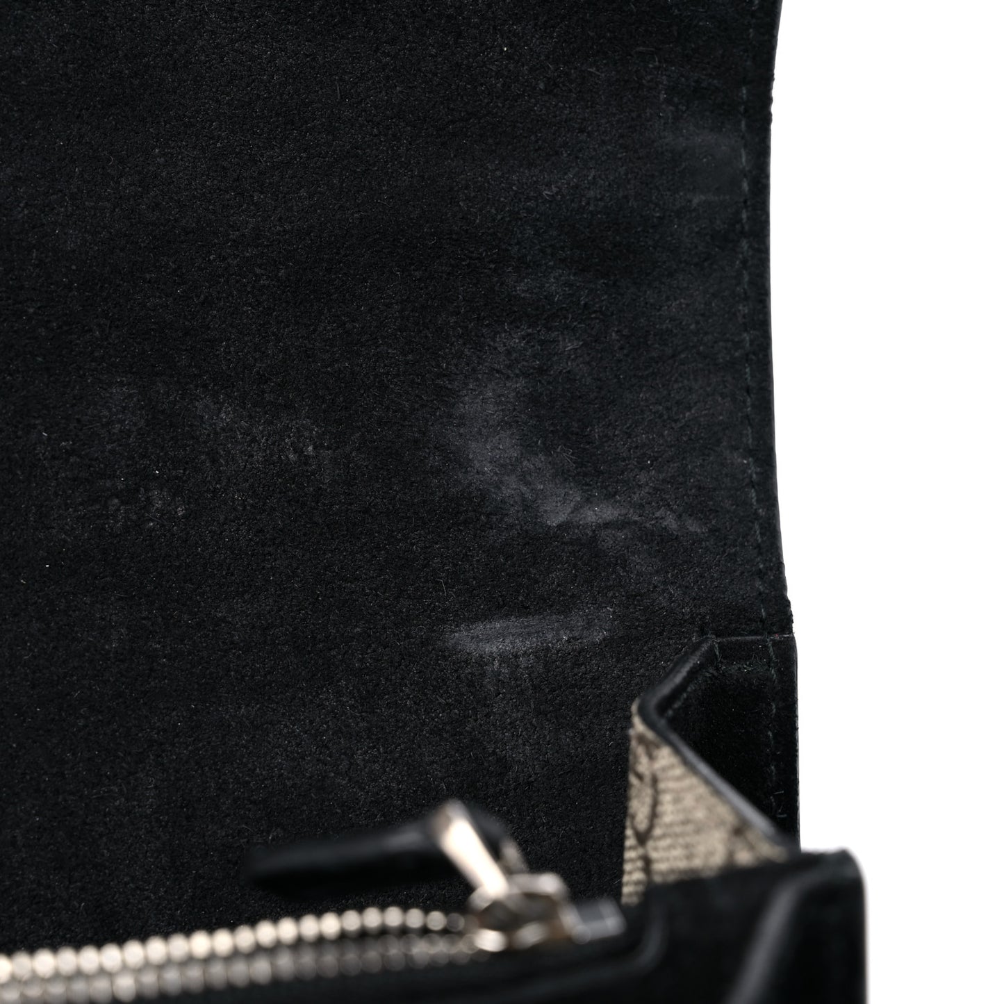 GG Supreme Monogram Small Dionysus Shoulder Bag Black