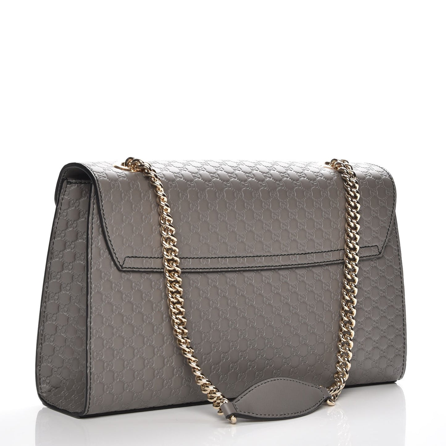Soft Microguccissima Medium Emily Chain Shoulder Bag Loess