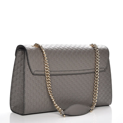Gucci Soft Microguccissima Medium Emily Chain Shoulder Bag Loess 3 of 7