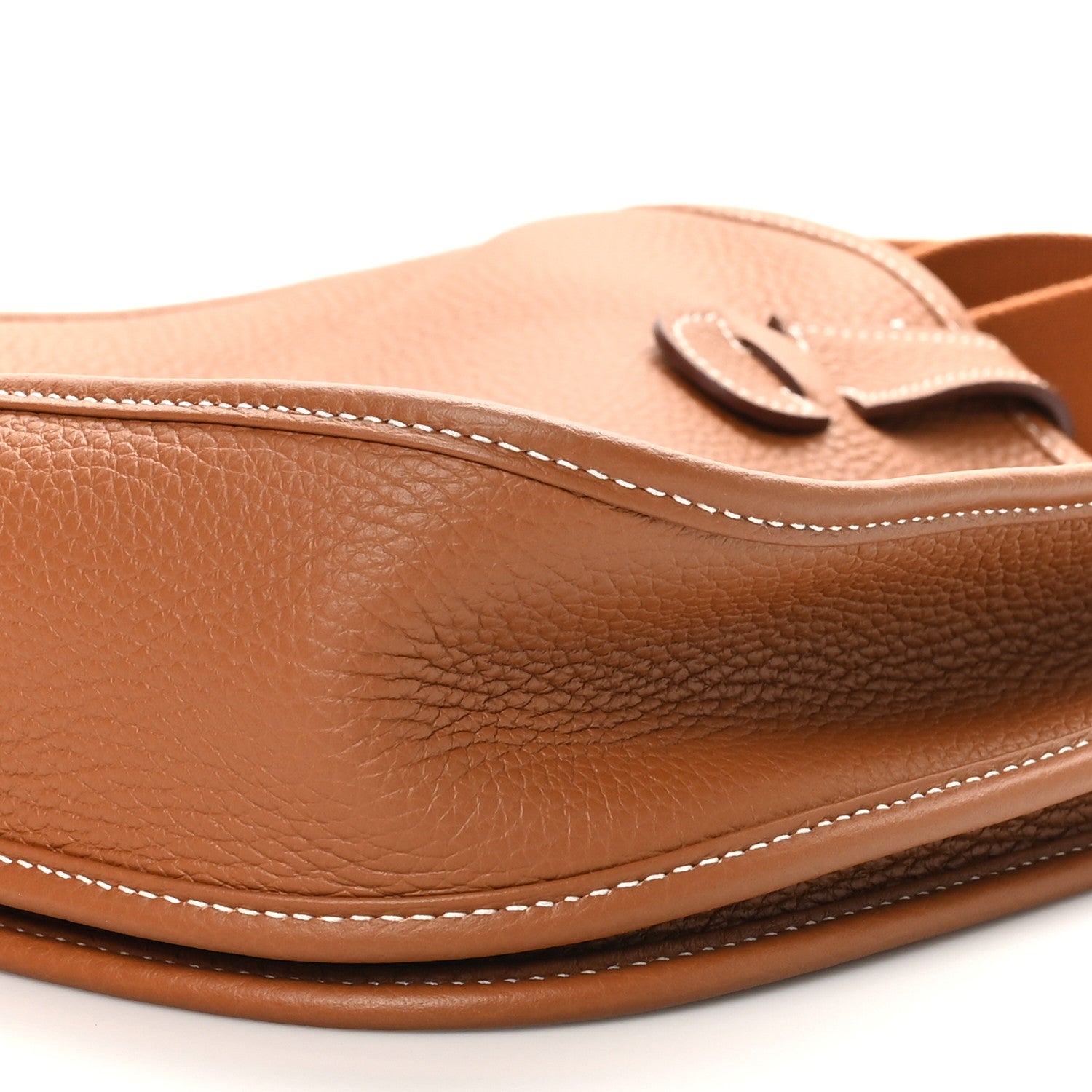 Hermes Taurillon Clemence EVELYNE III PM Gold 10 of 11