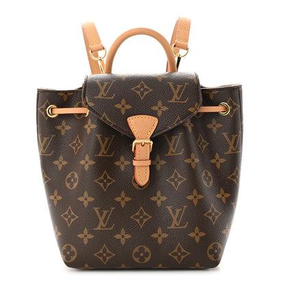 Louis Vuitton LOUIS VUITTON Monogram Montsouris BB Backpack Natural 1 of 12