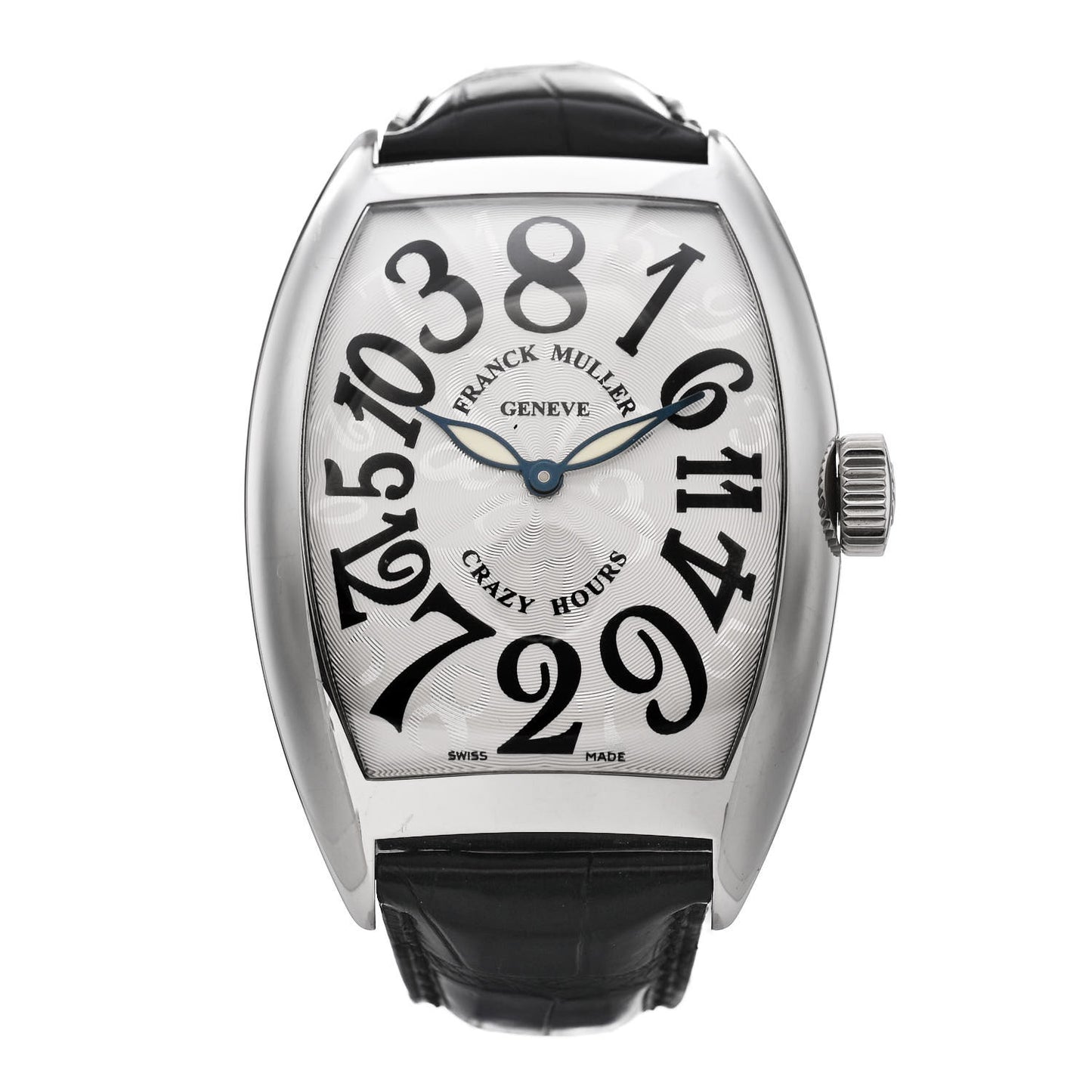 Stainless Steel Alligator 42mm Crazy Hours Automatic Watch 8880CH