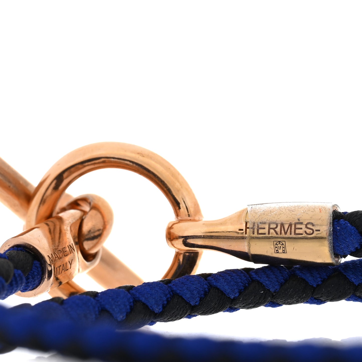 Swift Silk Braided Glenan Double Tour Bracelet Indigo Fonce Black