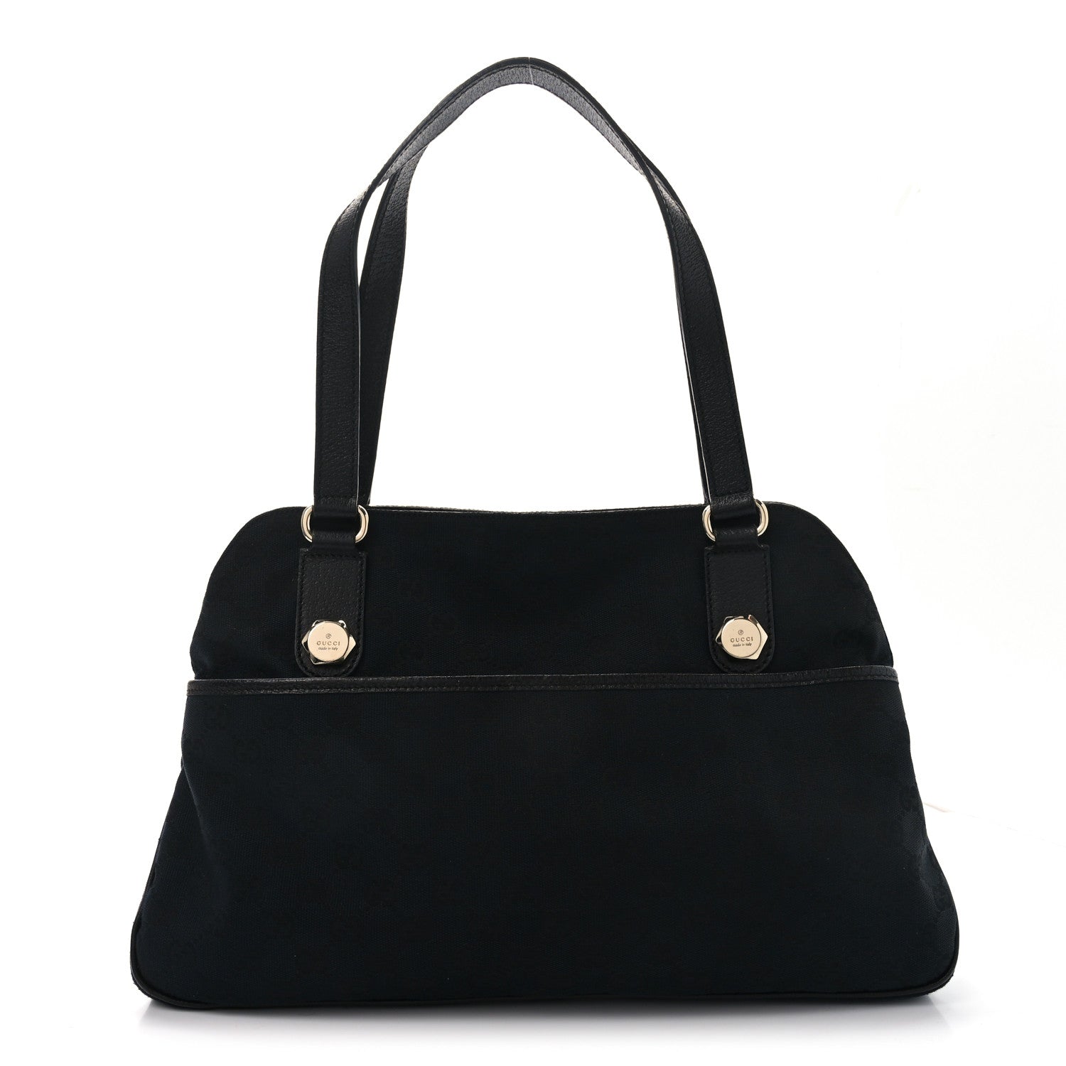 Gucci Monogram Medium Charmy Shoulder Bag Black 1 of 10
