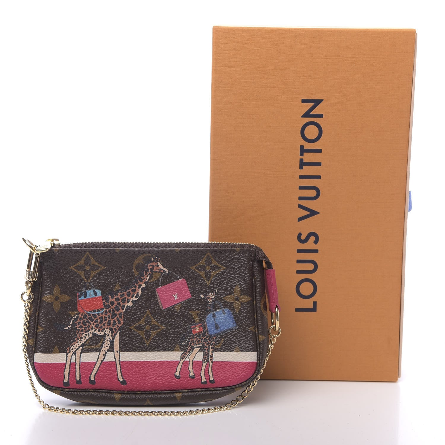 Louis Vuitton Monogram 2017 Christmas Animation Mini Pochette Accessories 8 of 8