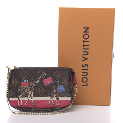 Louis Vuitton Monogram 2017 Christmas Animation Mini Pochette Accessories 8 of 8