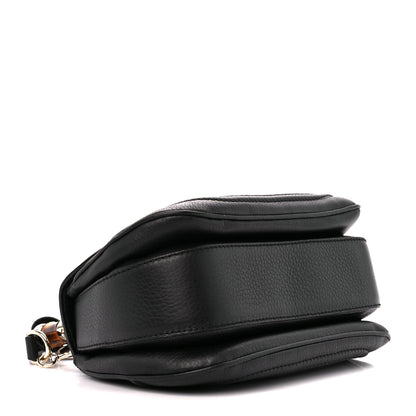 Gucci Calfskin Medium New Bamboo Top Handle Bag Black 5 of 15