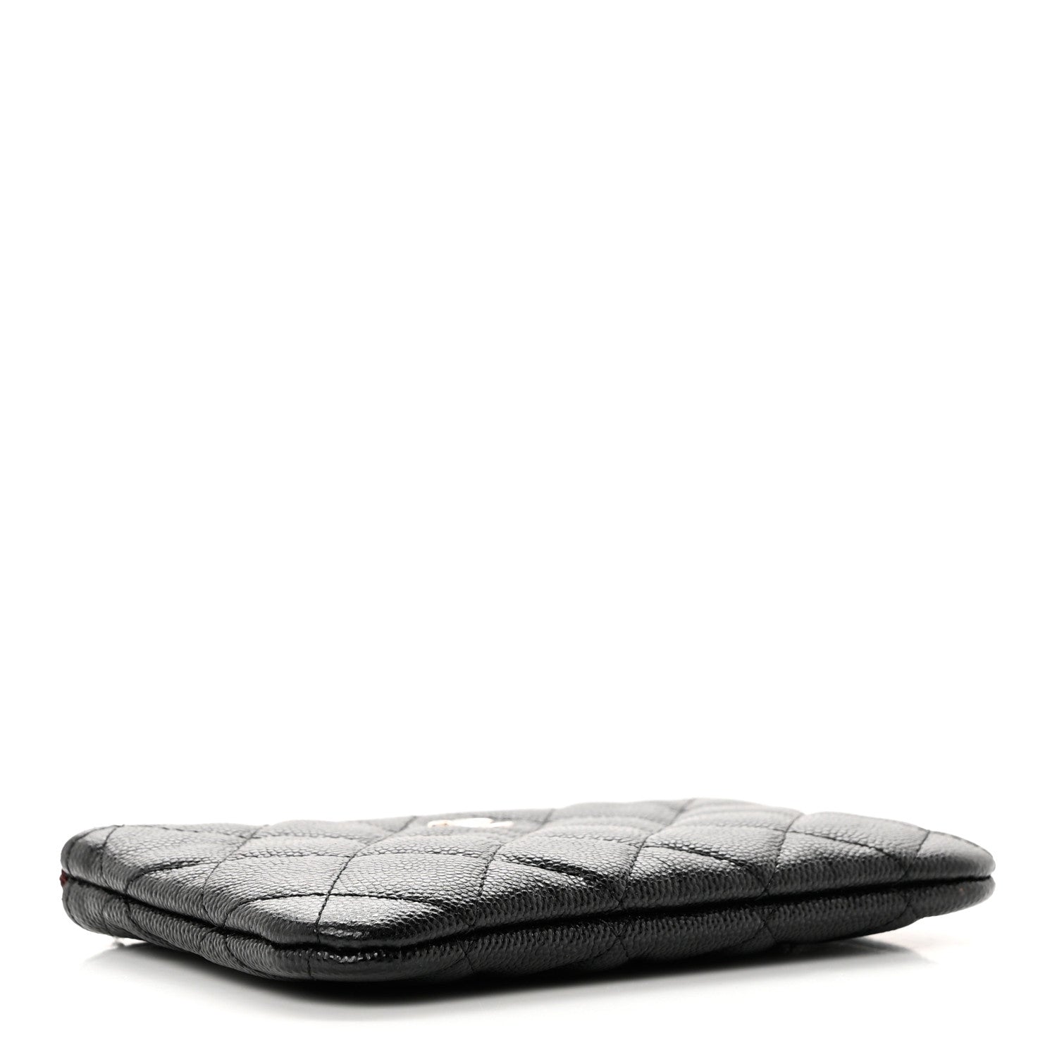Chanel Caviar Quilted Small Cosmetic Case Black 4 of 7