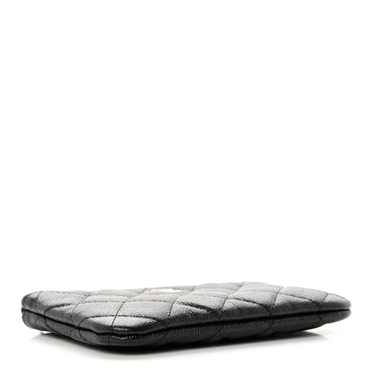 Chanel Caviar Quilted Small Cosmetic Case Black 4 of 7
