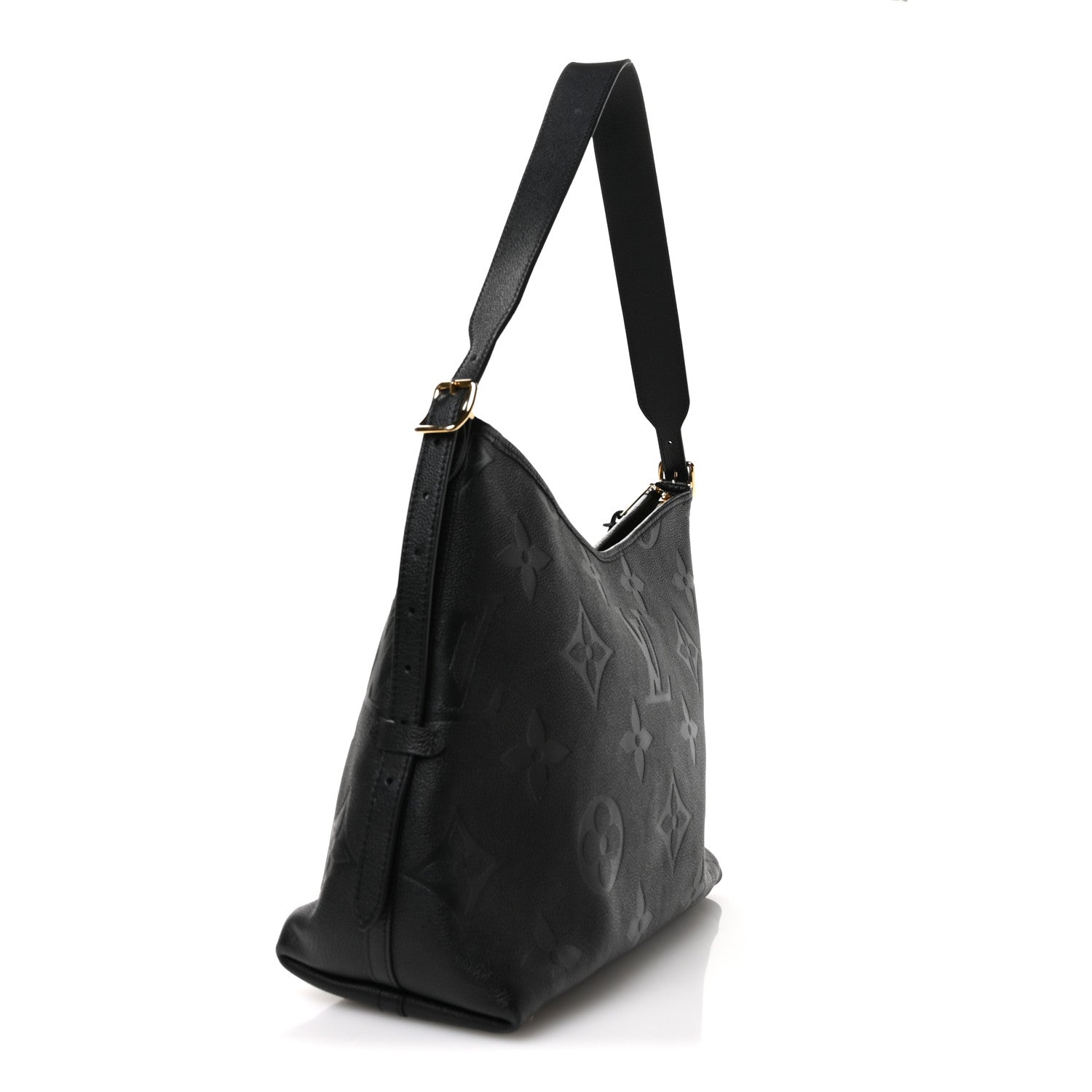 Louis Vuitton Empreinte Monogram Giant CarryAll MM Black 4 of 10