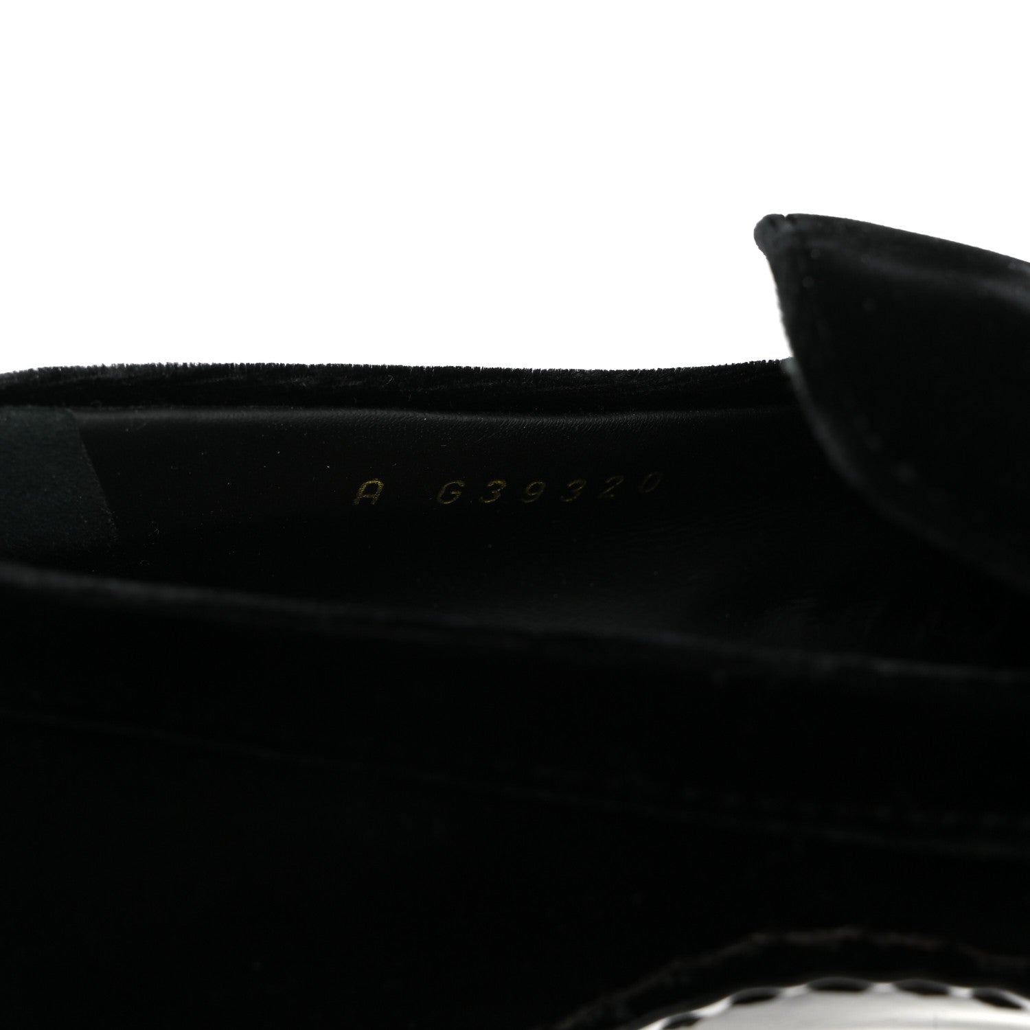 Chanel Velvet Metal CC Loafers 38 Black 9 of 9