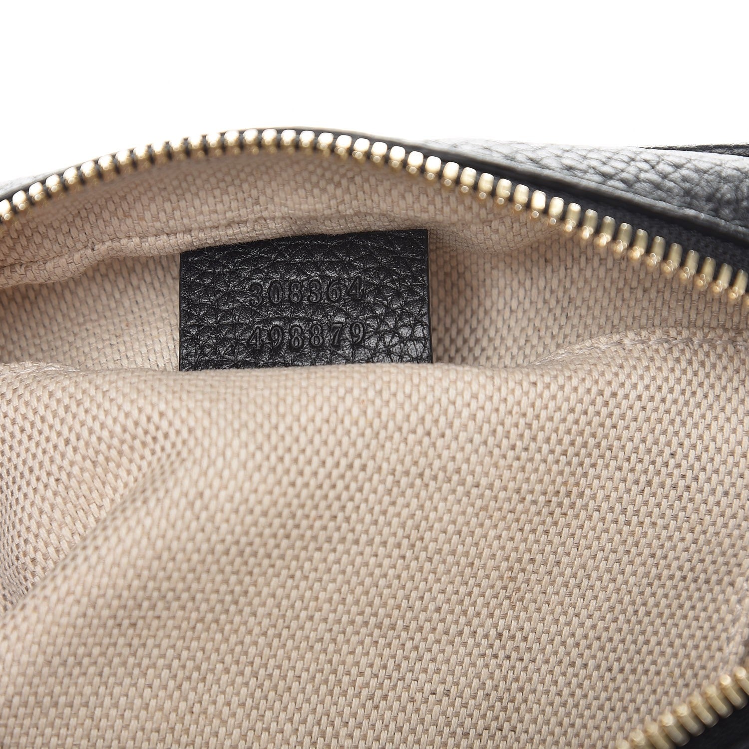Gucci Pebbled Calfskin Small Soho Disco Bag Black 7 of 7