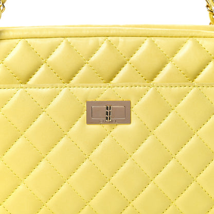 Chanel Calfskin Reissue Medium Camera Case Yellow 8 of 16