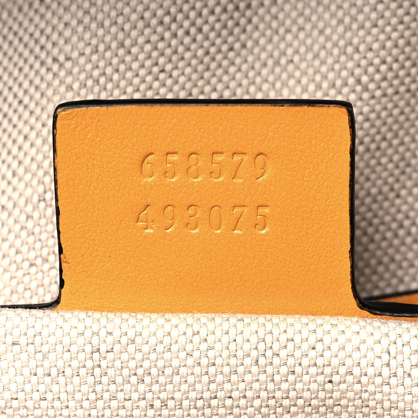 Calfskin GG Tennis Embossed Backpack Crop Black