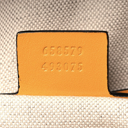 Gucci Calfskin GG Tennis Embossed Backpack Crop Black 6 of 10