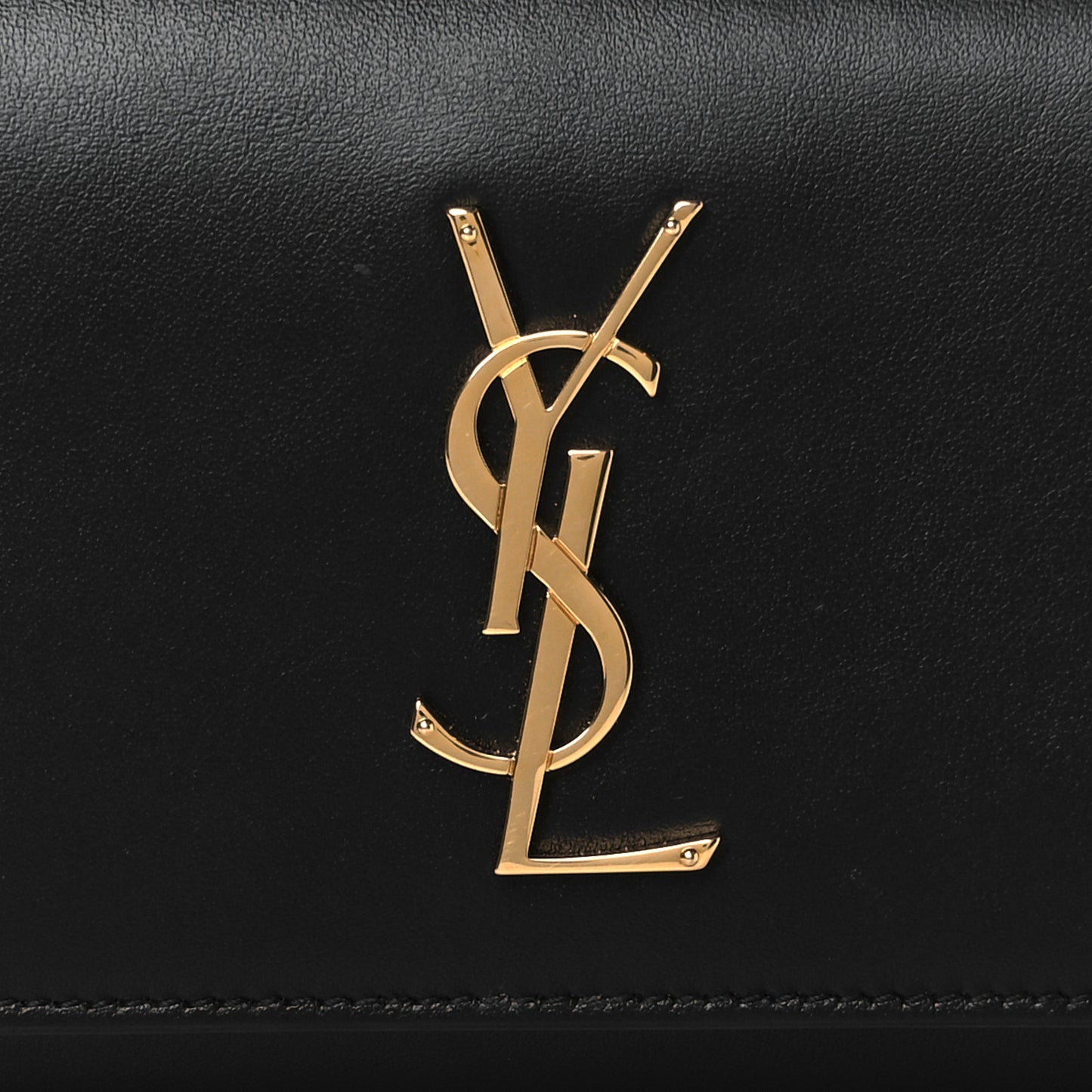 Smooth Calfskin Monogram Kate Belt Bag Black