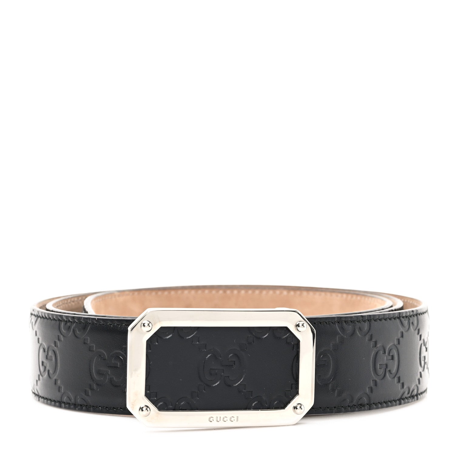 Gucci Guccissima Signature Belt 110 44 Black 1 of 4