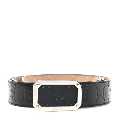 Gucci Guccissima Signature Belt 110 44 Black 1 of 4