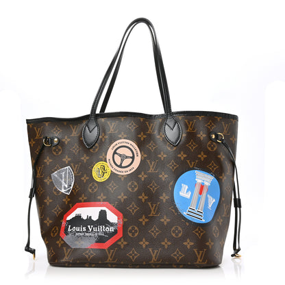 Louis Vuitton Monogram My LV World Tour Neverfull MM 1 of 6
