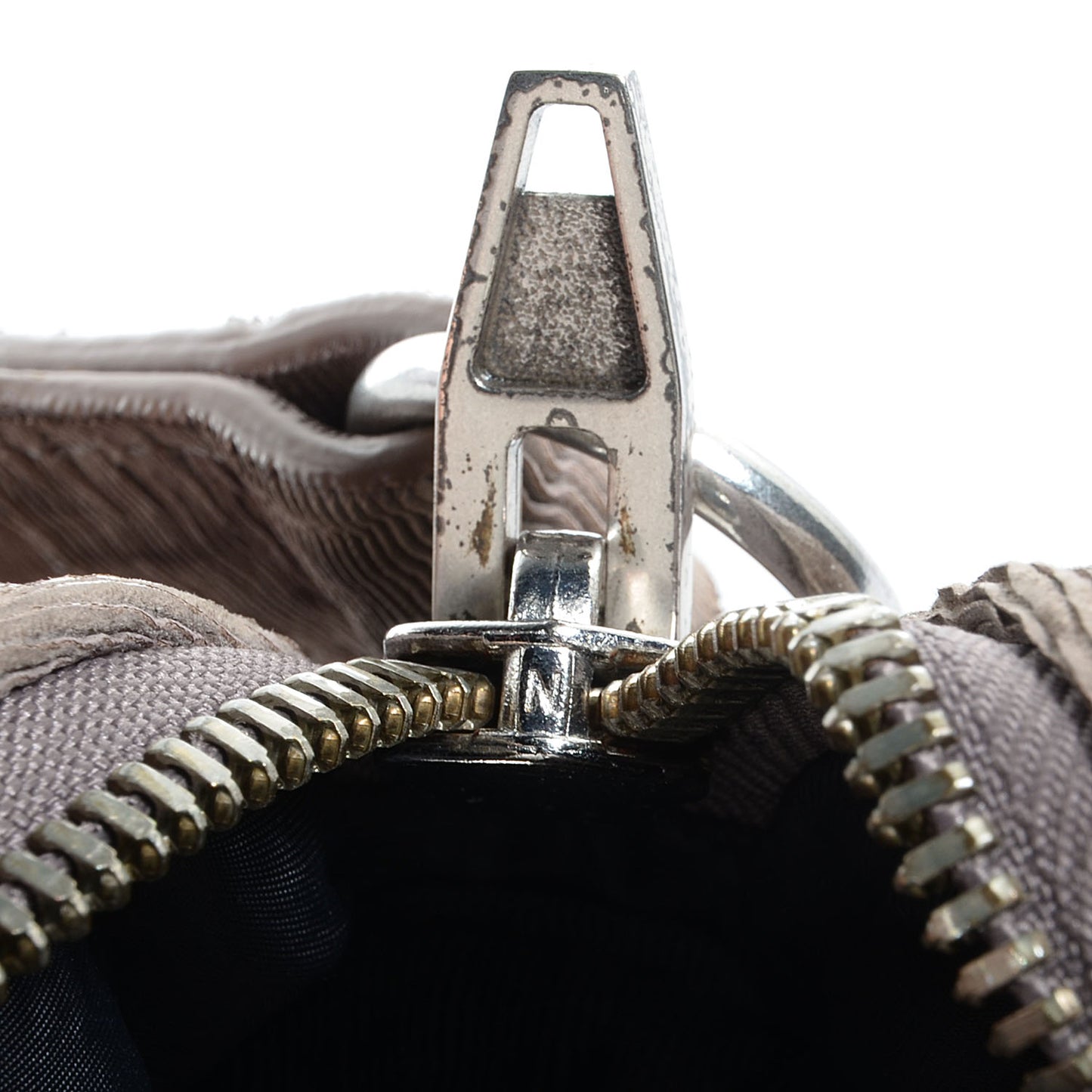 Laser Cut Rocco Satchel Grey
