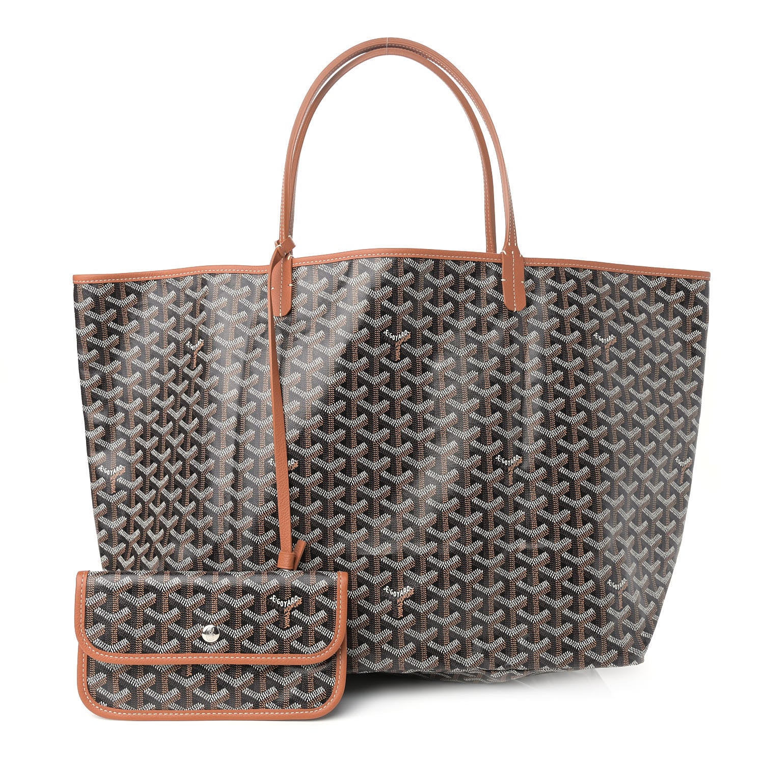 Goyard Goyardine Saint Louis GM Black Gold 1 of 10