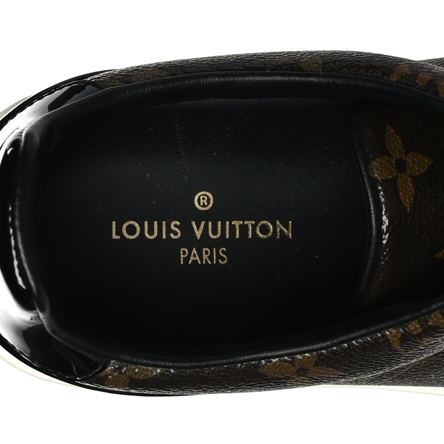 Patent Monogram Frontrow Sneakers 37.5