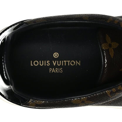 Louis Vuitton Patent Monogram Frontrow Sneakers 37.5 6 of 7