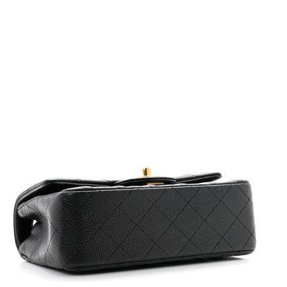 Chanel Caviar Quilted Mini Rectangular Flap Black 4 of 13