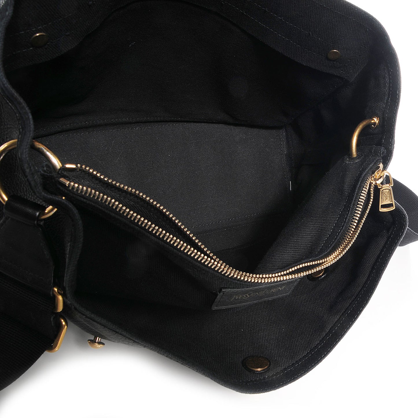 Leather Muse Two Messenger Black