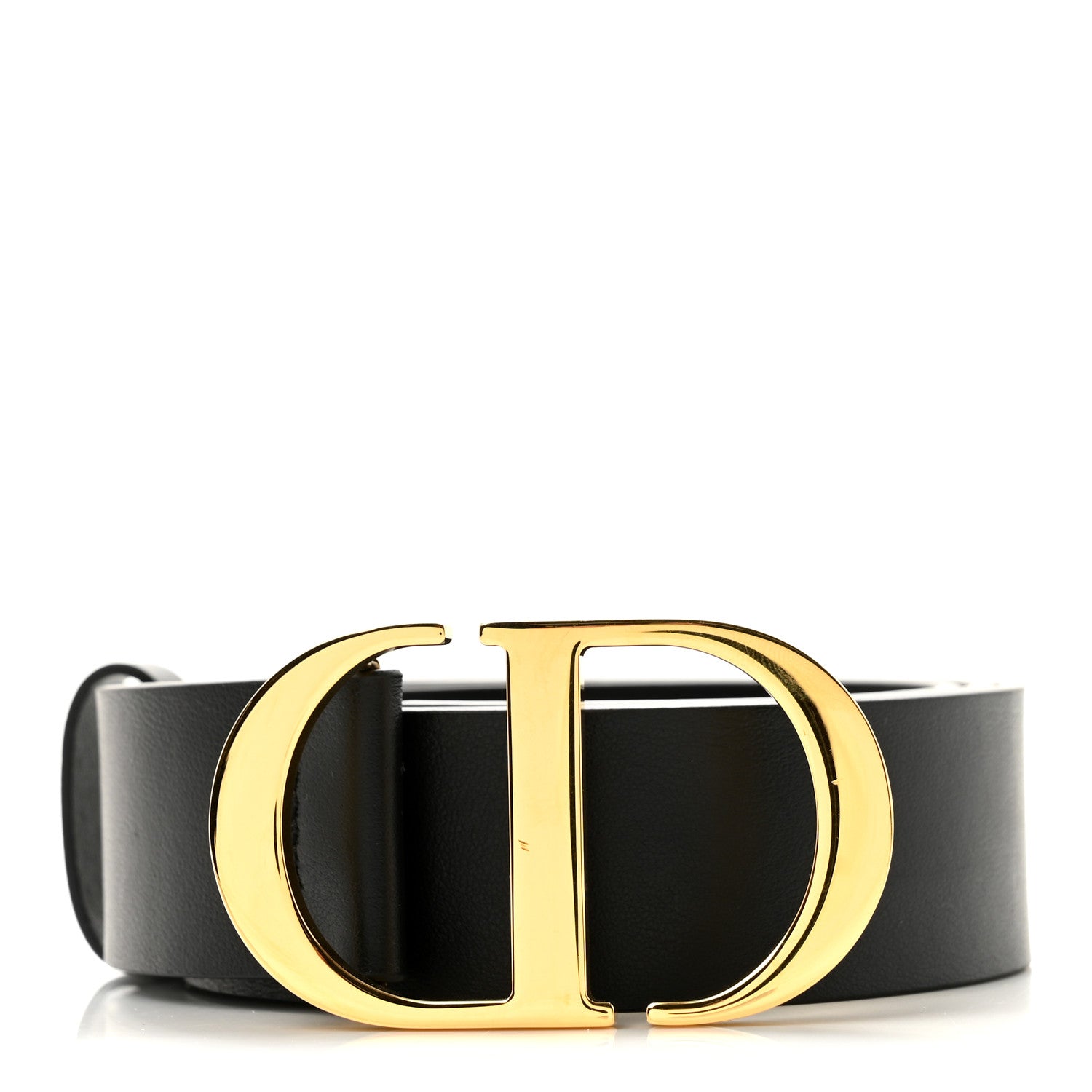 Christian Dior Calfskin CD Belt 85 34 Black 1 of 7