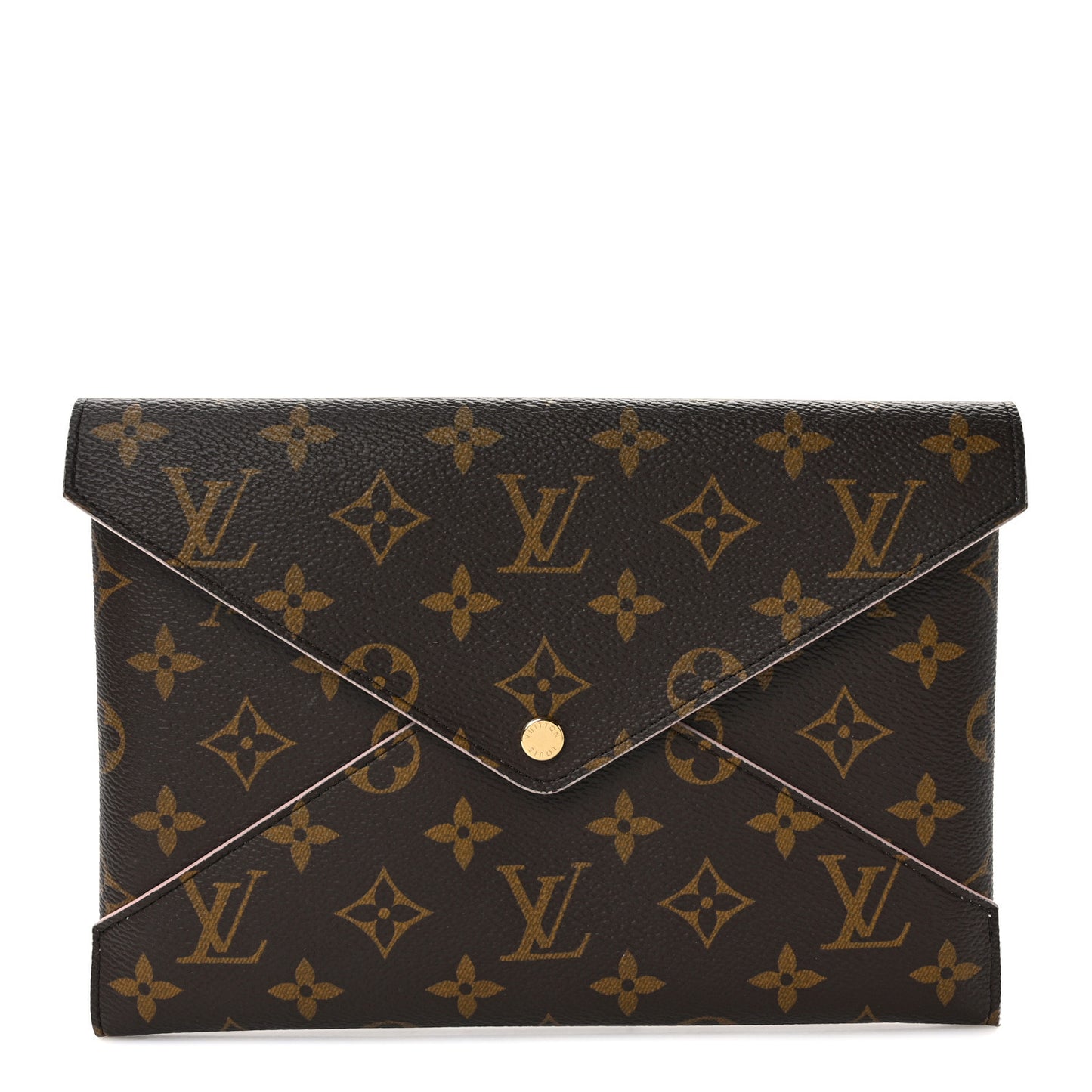 Monogram Large Kirigami Pochette Insert Rose Ballerine