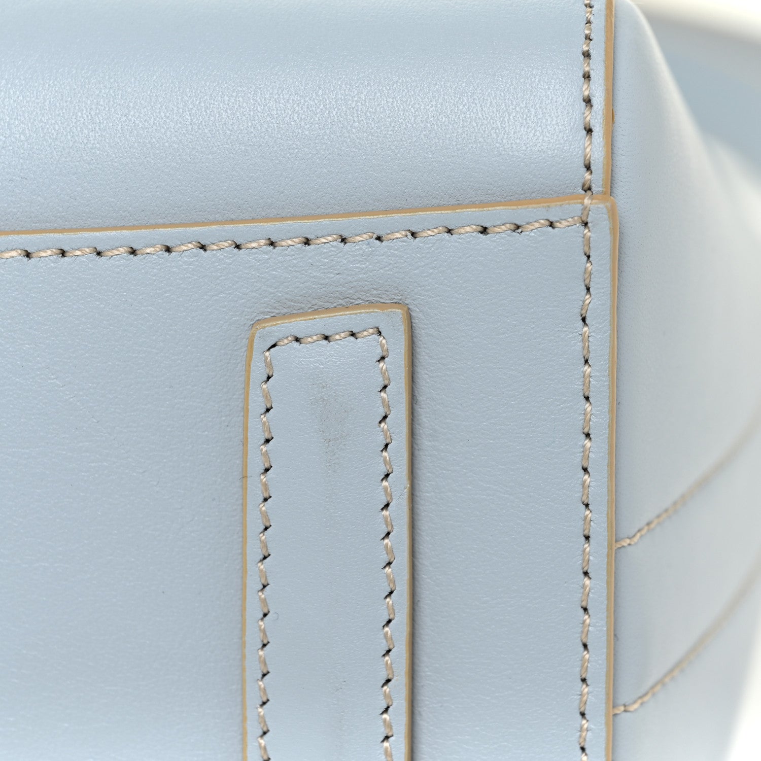 Givenchy Metallic Calfskin Mini Antigona Blue Silver 10 of 11