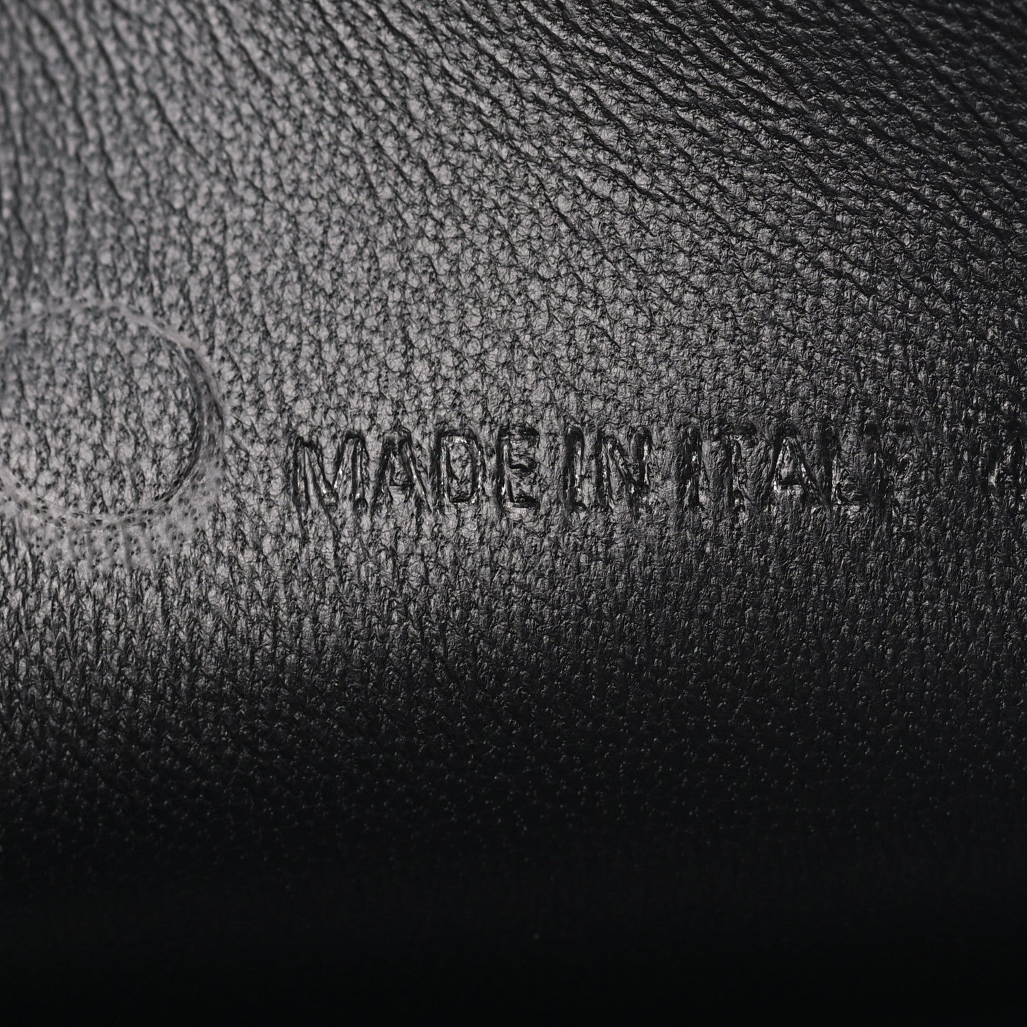 Balenciaga Sheepskin Shearling Contrasted Logo Large Zip Pouch Black 6 of 7