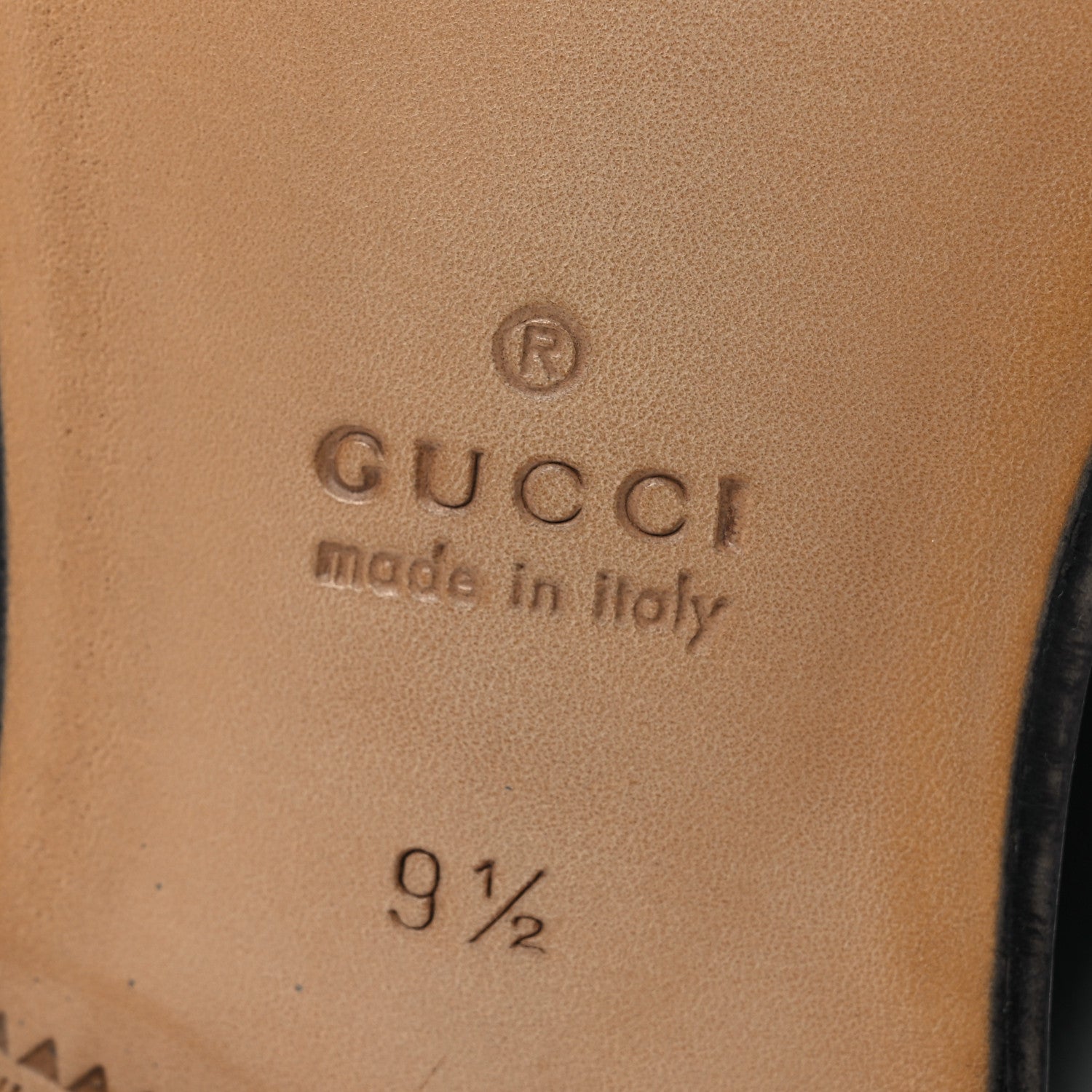 Gucci Millennial Ribot Mens Horsebit Loafers 9.5 Black 8 of 11