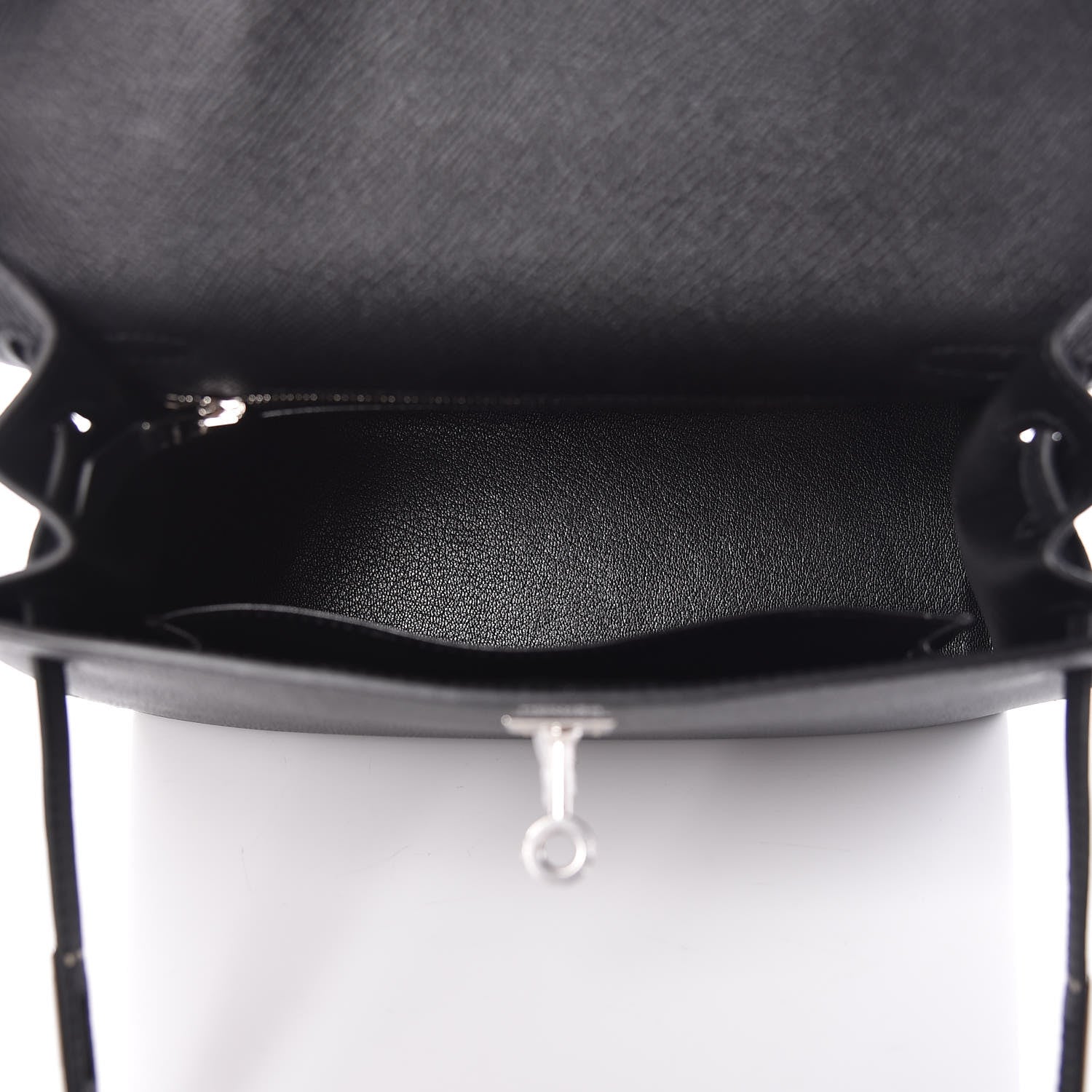 Hermes Epsom Kelly Sellier 25 Black 9 of 45
