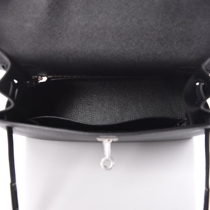 Hermes Epsom Kelly Sellier 25 Black 9 of 45