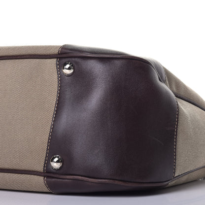 Prada Jacquard Logo Hobo Corda Bruciato 8 of 9