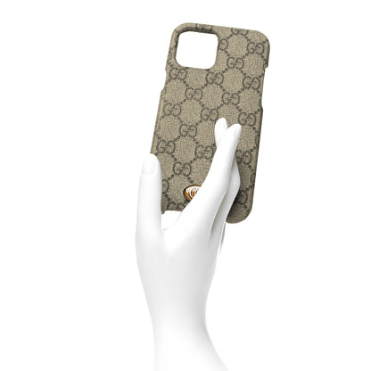 Gucci GG Supreme Monogram Ophidia iPhone 12 Pro Max Case 2 of 11