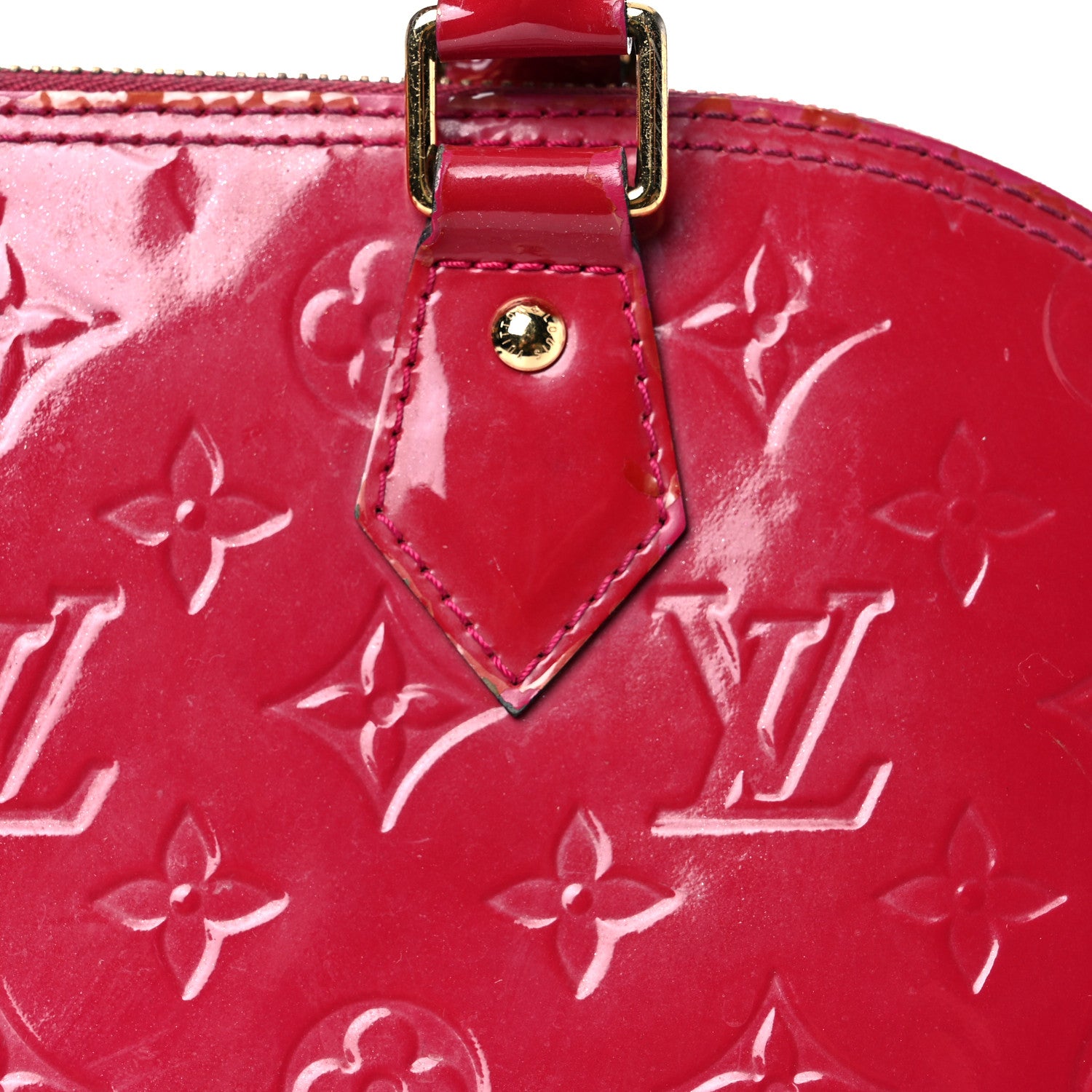 Louis Vuitton Vernis Alma PM Rose Indien 26 of 32
