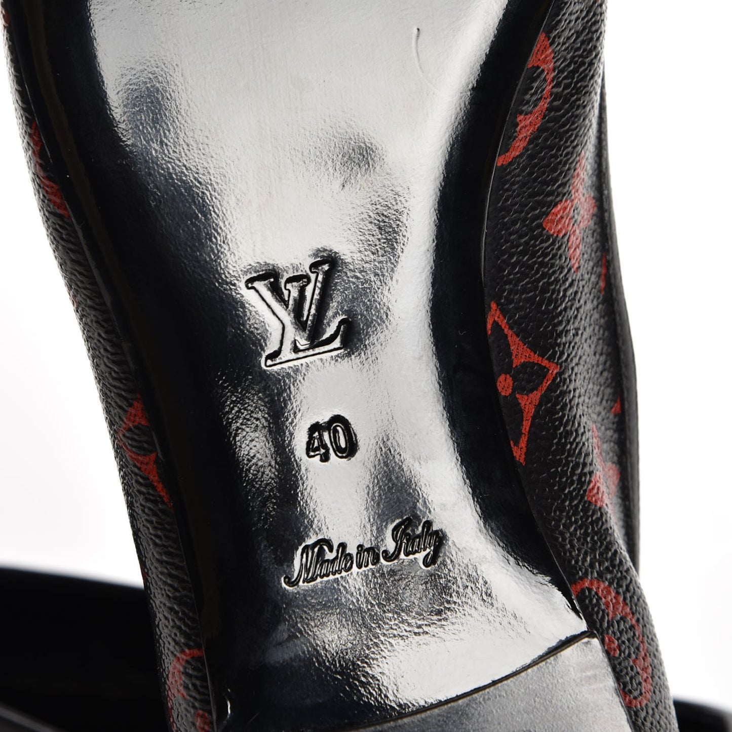 Monogram Infrarouge New Revival Ballerina Flats 40 Black