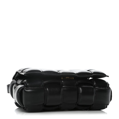 Bottega Veneta Nappa Maxi Intreccio Padded Cassette Crossbody Bag Black 4 of 10