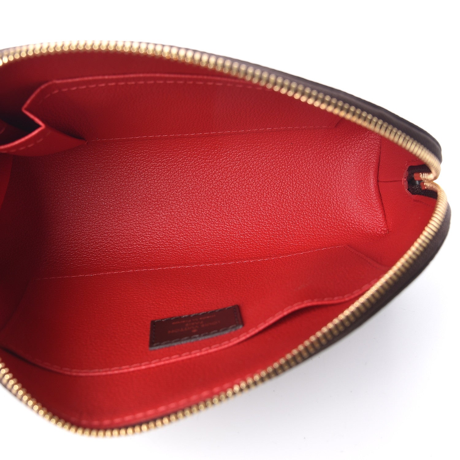 Louis Vuitton Damier Ebene Cosmetic Pouch GM 5 of 6