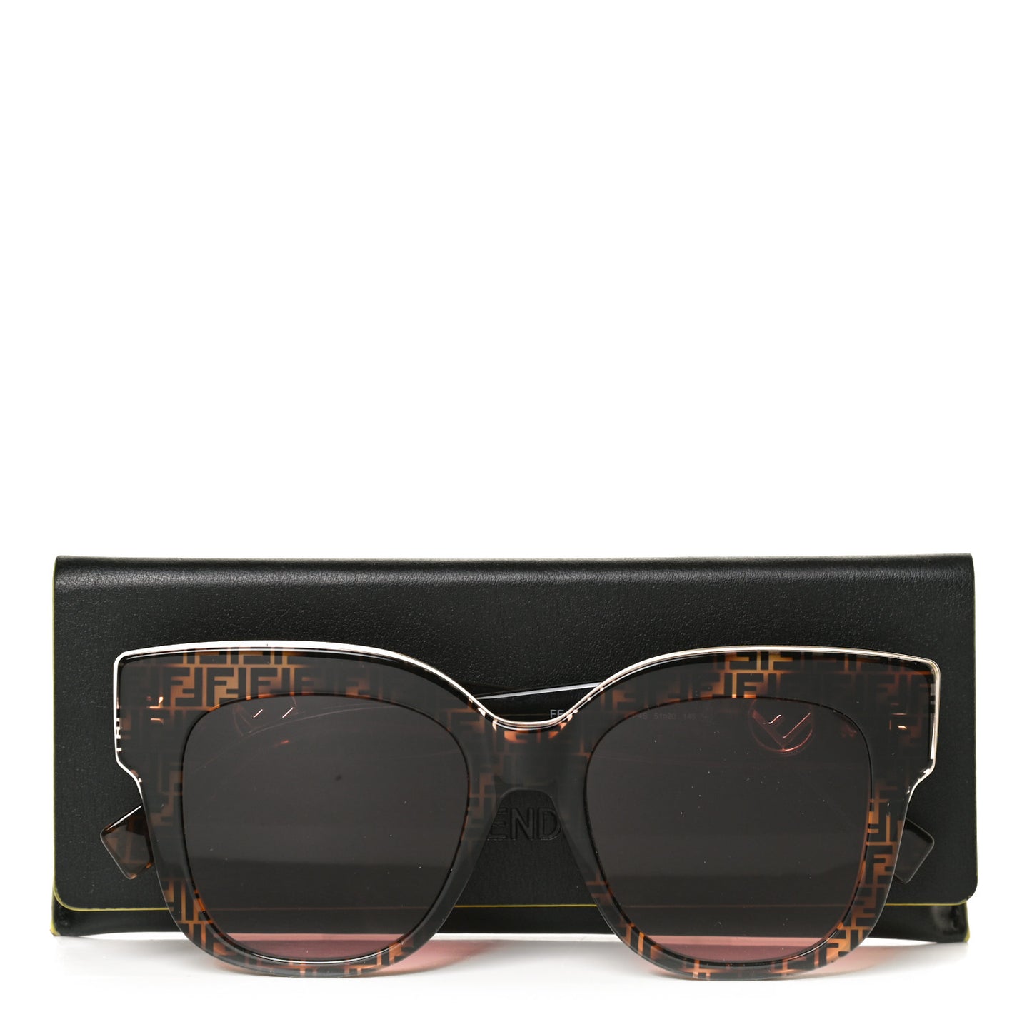 Acetate F is Fendi FF Sunglasses 0359/S Tortoise Camouflage