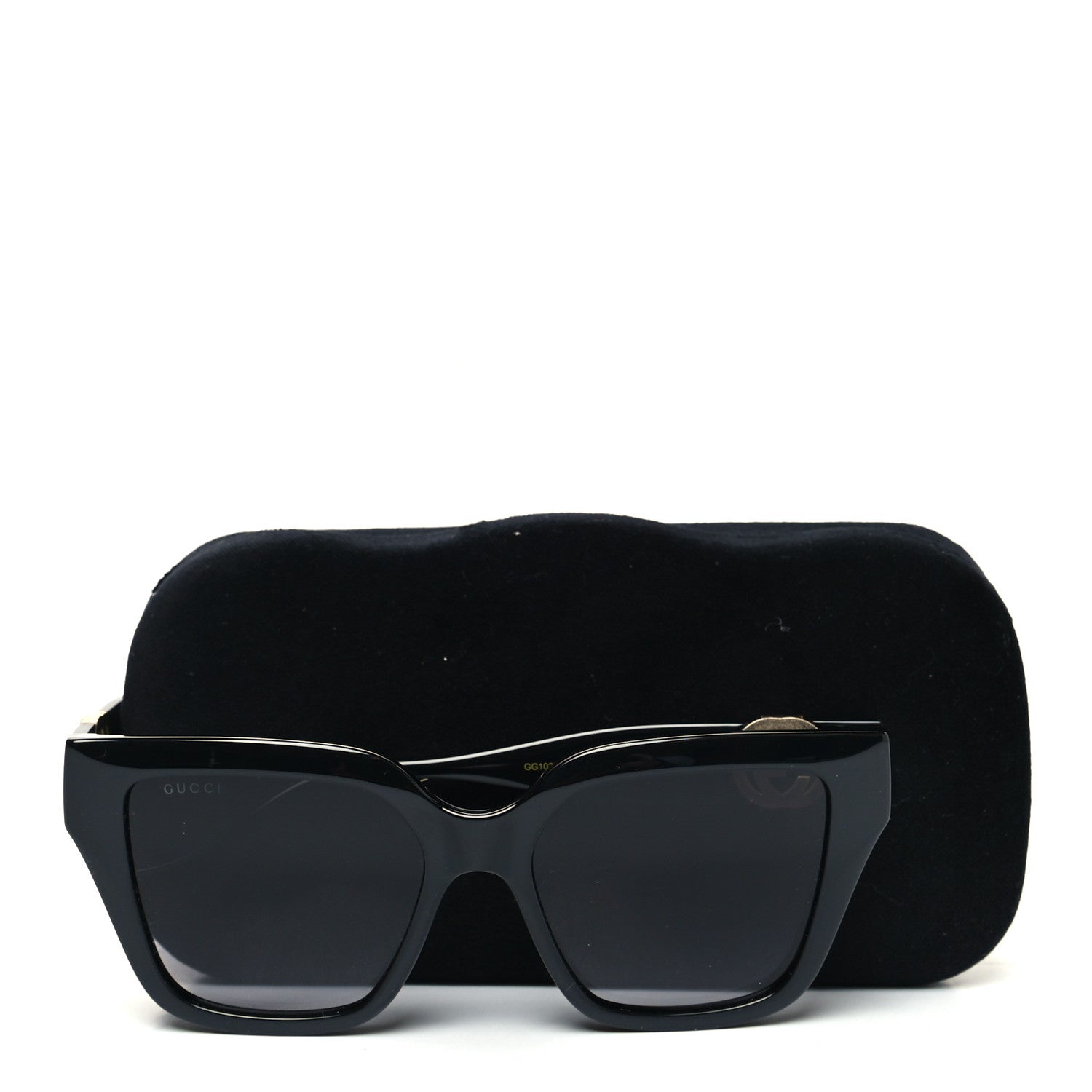 Gucci Acetate Square Frame Sunglasses GG1023S Black 8 of 8