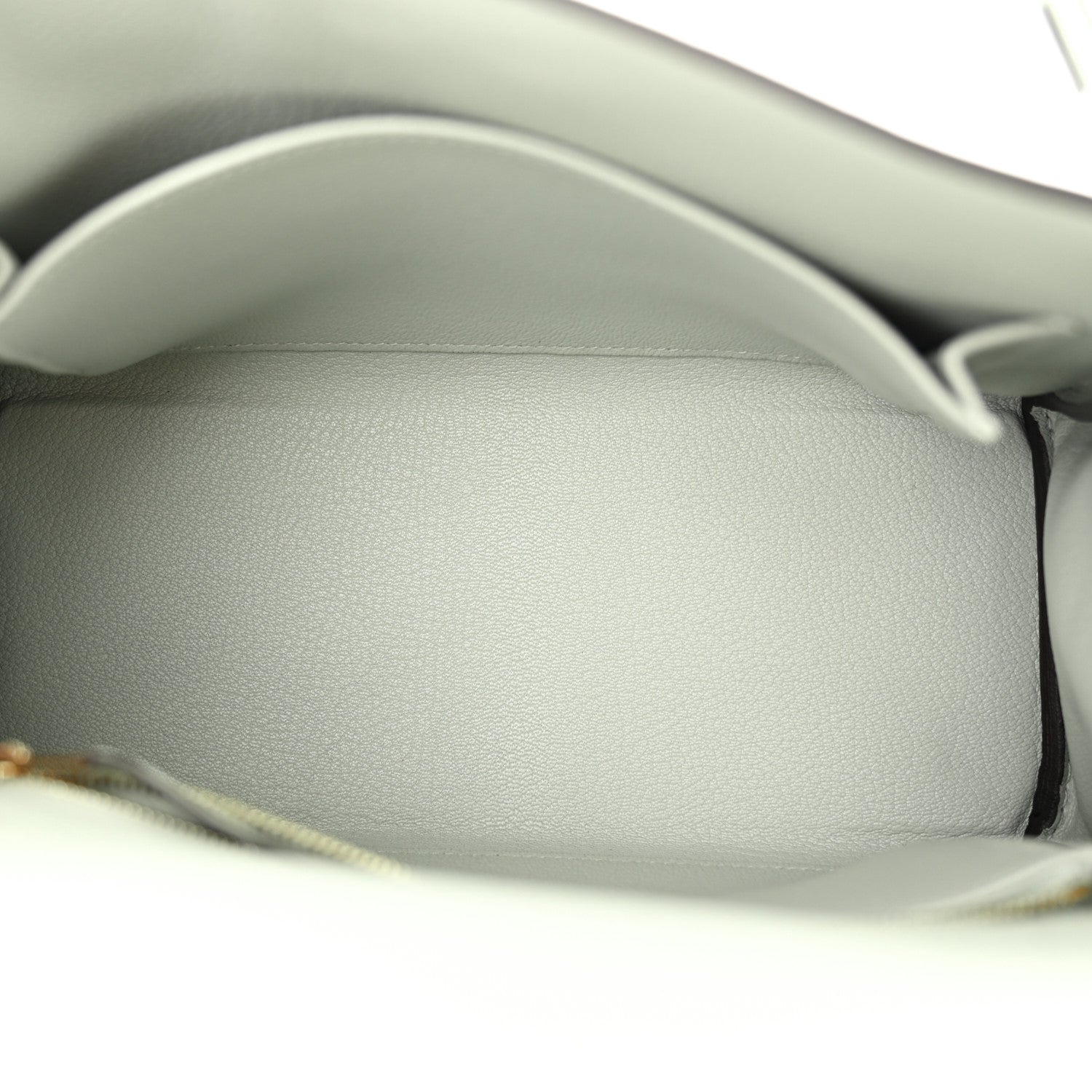 Hermes Togo Kelly Retourne 25 Gris Neve 5 of 11