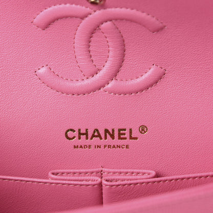 Chanel Caviar Quilted Small Double Flap Pink 8 of 10