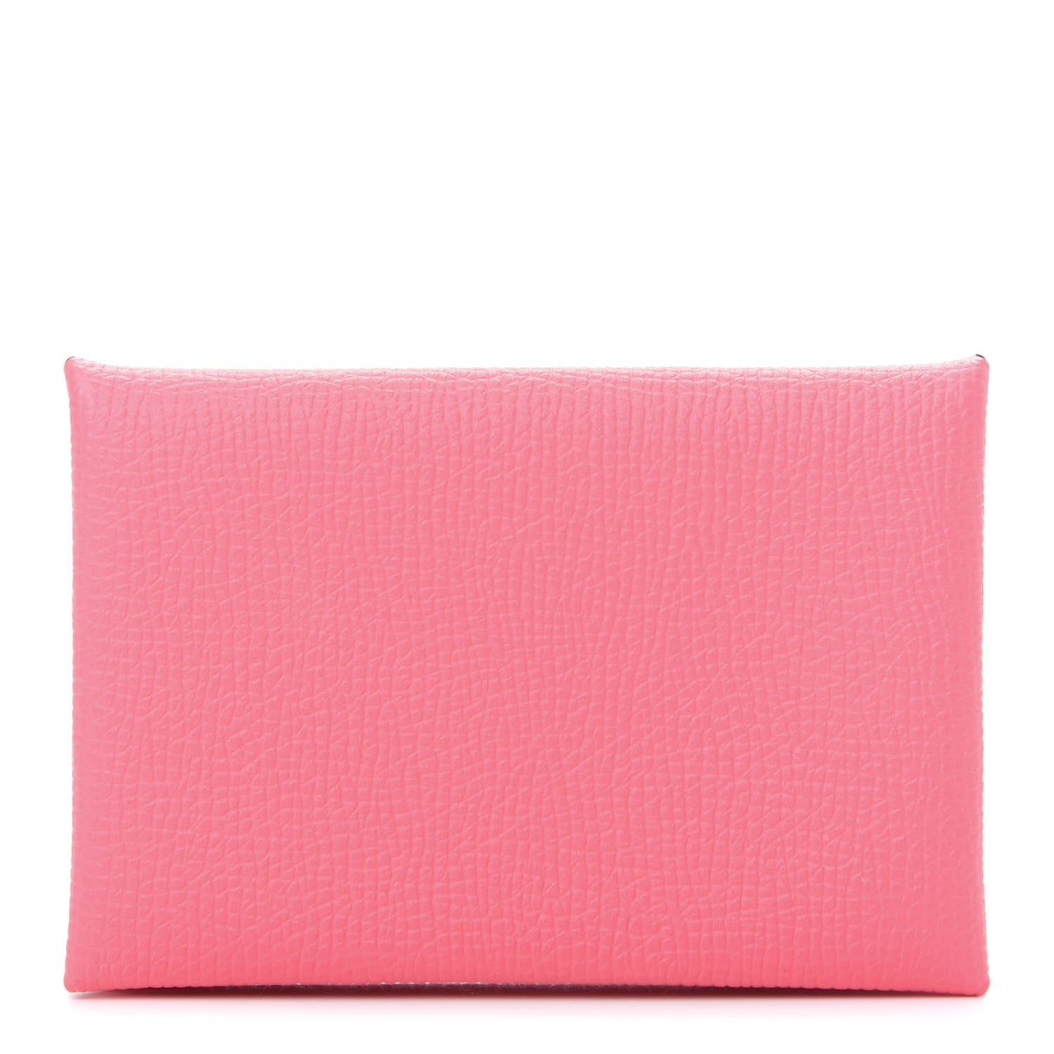 Hermes Epsom Calvi Card Case Rose Azalee 1 of 6